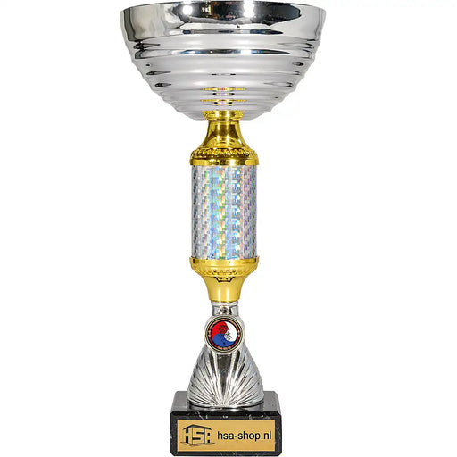 Beker Lindy 30 cm met Tang Soo Do logo.