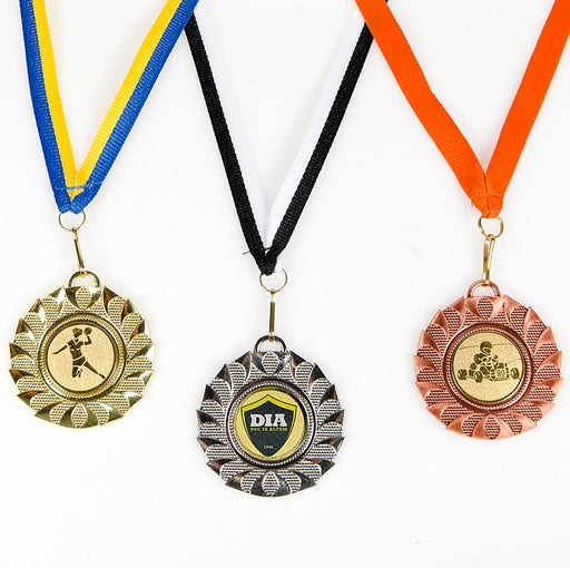 Medaille Viorea met afbeelding en halslint