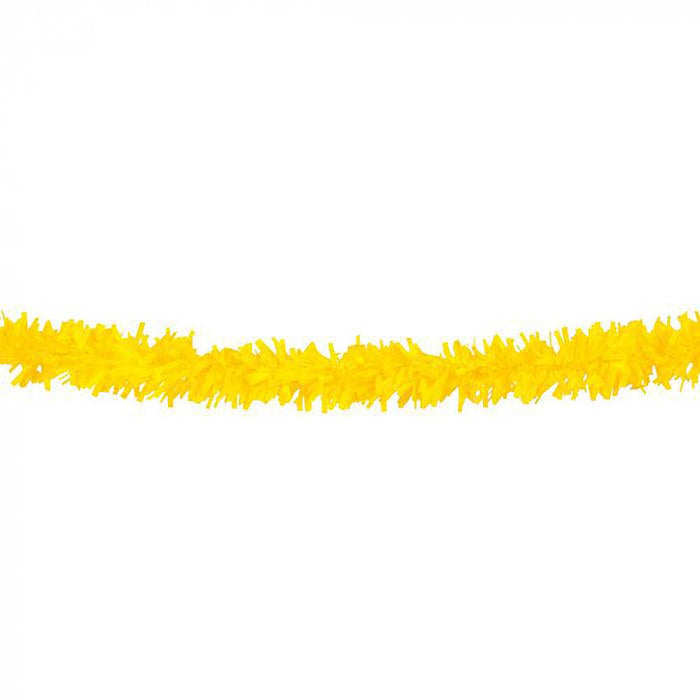 Folie slinger pvc 10 m brandveilig geel