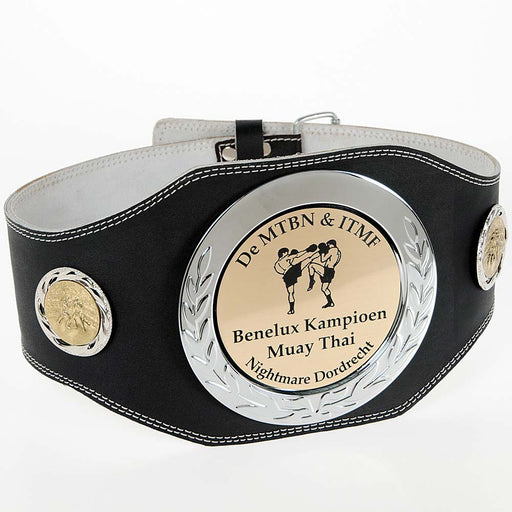 Kampioensgordel Octavius zwart