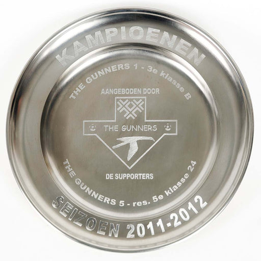 Kampioensschaal Tin 33 cm
