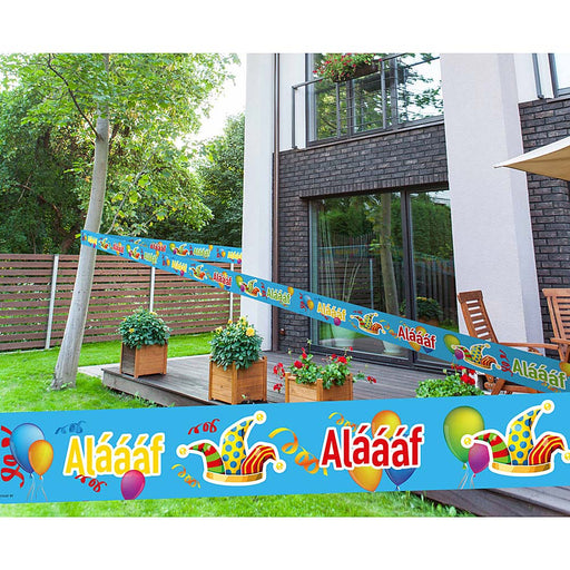 Markeerlint Alaaf blauw 15 meter