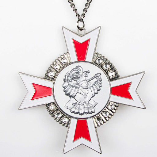 Medaille Baruch Zilver rood-wit