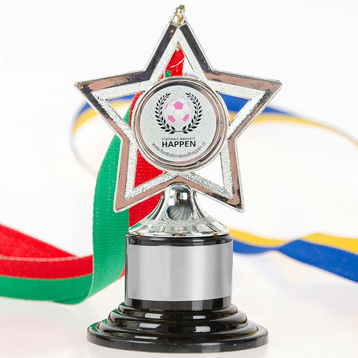 Medaille Mini Trofee zilver