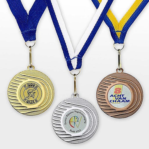 Medaille Valeri met afbelding en halslint