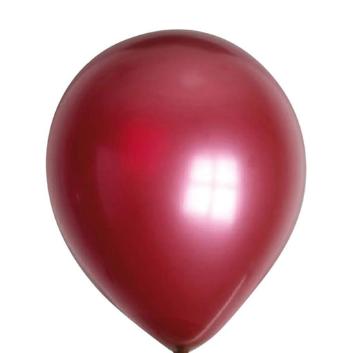 Metallic ballon bordeaux