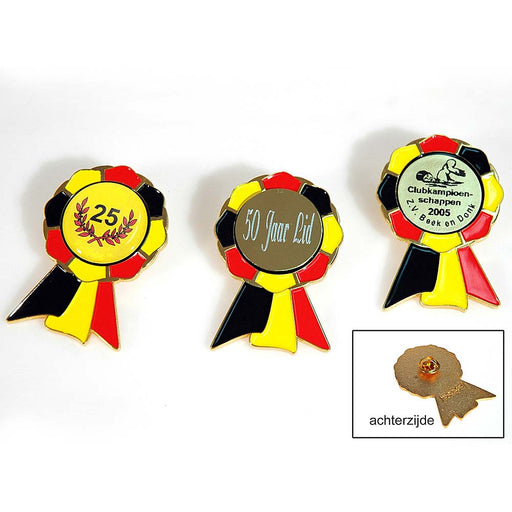 Pin in rozetvorm Belgie