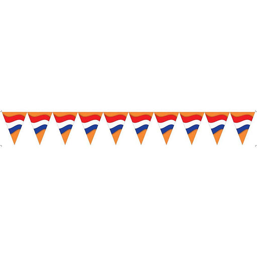 Raamsticker vlaggenlijn Nederland statisch 130 x 17 cm