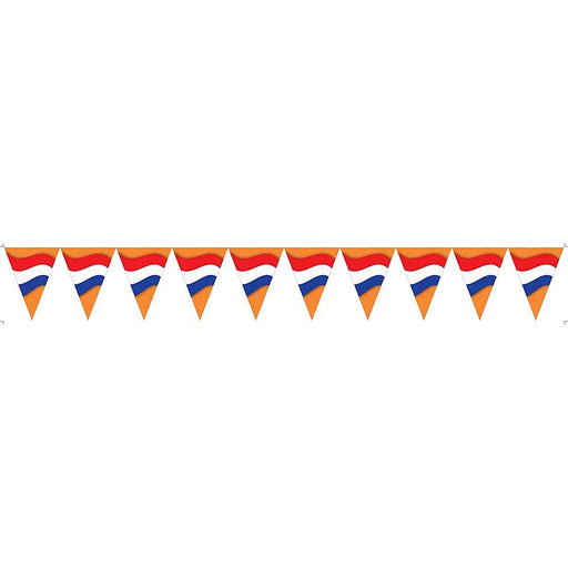 Raamsticker vlaggenlijn Nederland statisch 130 x 17 cm