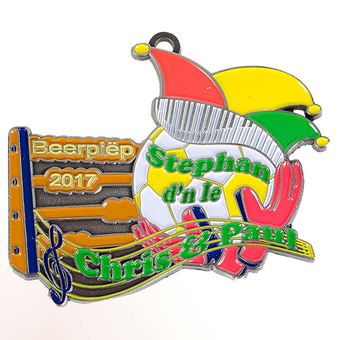 Speciale medaille reliëf voorbeeld 4