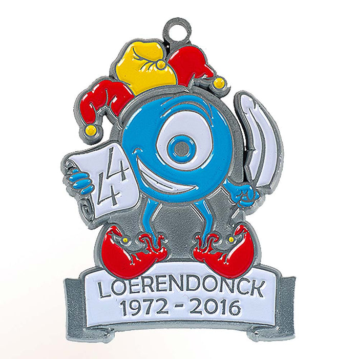 Speciale medaille reliëf voorbeeld 6