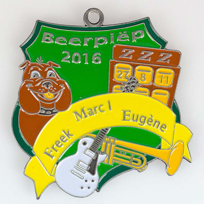 Speciale medaille reliëf voorbeeld 8
