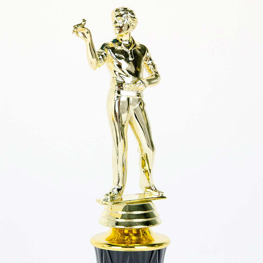 Trofee Dart Heren close-up gouden figuur