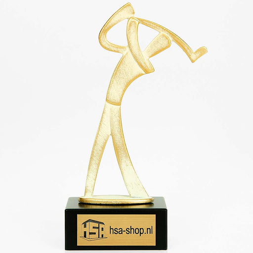 Trofee Golf foto enkel model