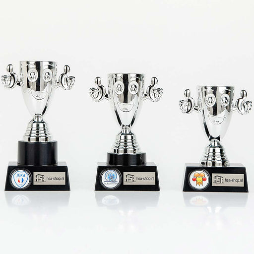 Serie Trofee Happy zilver