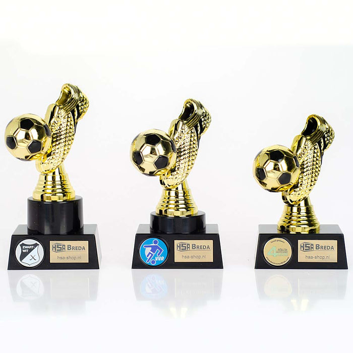 Trofee Voetbalschoen Goud