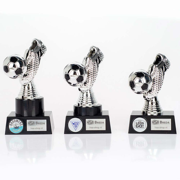 Trofee Voetbalschoen Zilver