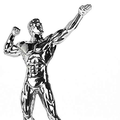 Trofee body building sterkste man close-up