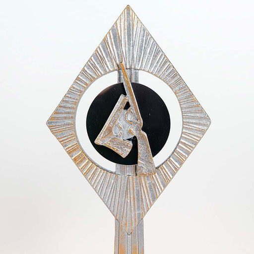 Trofee geweer-pistool close-up