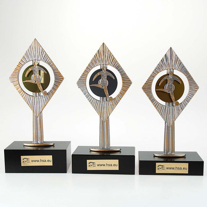 Trofee voetbal diamond