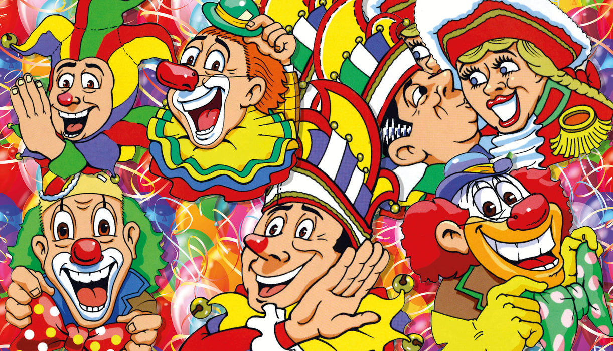 Poster carnaval 115 x 200 cm brandveilig