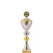 Beker Maya 29,5 cm kleine beker zilver goud.
