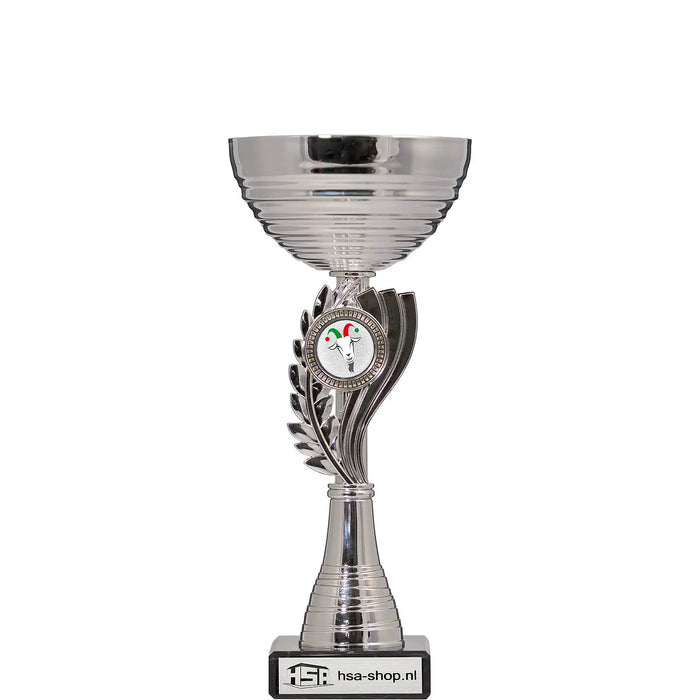 Beker Melia zilver 22,5 cm met persoonlijke gravure