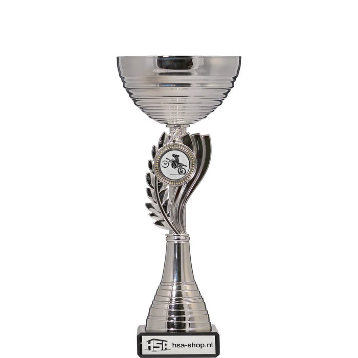 Beker Melia zilver 23,5 cm luxe sportbeker
