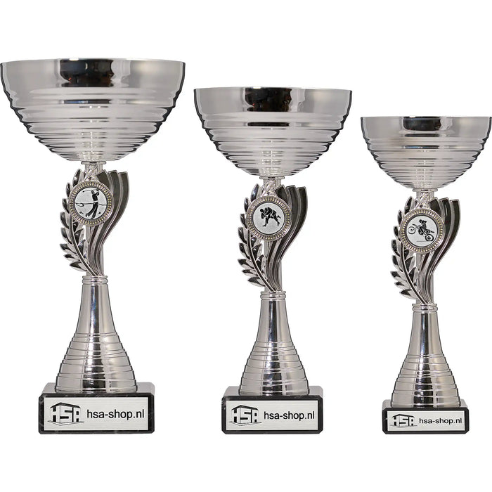 Beker Melia serie met drie verschillende maten