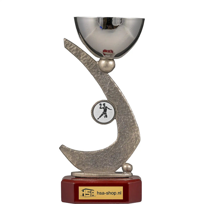 Beker Waris 20,5cm met voorbeeld logo.