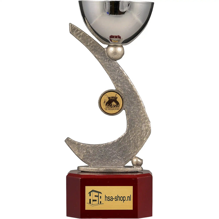 Beker Waris 22,5cm met voorbeeld logo.