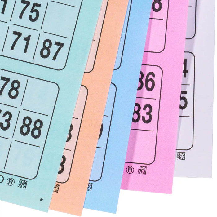 Bingokaarten boekjes 1-90 05 dik enkel