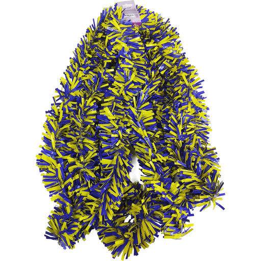 Blauw-gele folieslinger in verkoop bundel.