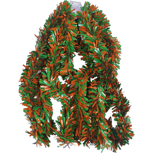 Oranje-groene  folieslinger in verkoop bundel.