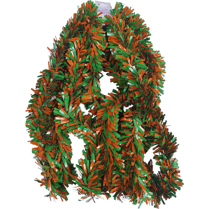 Oranje-groene  folieslinger in verkoop bundel.