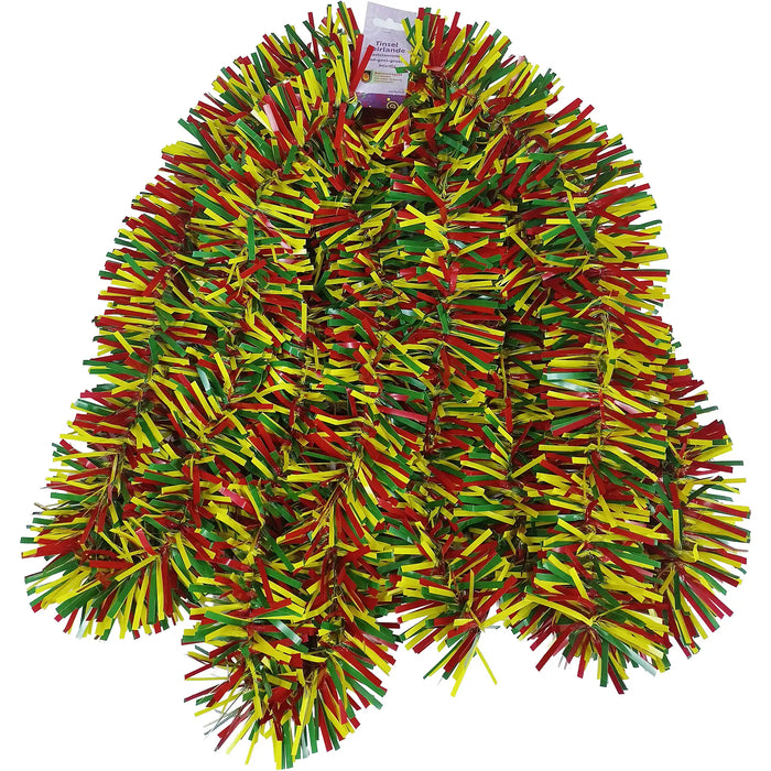 Extra dikke rood-geel-groene folieslinger in verkoop bundel.