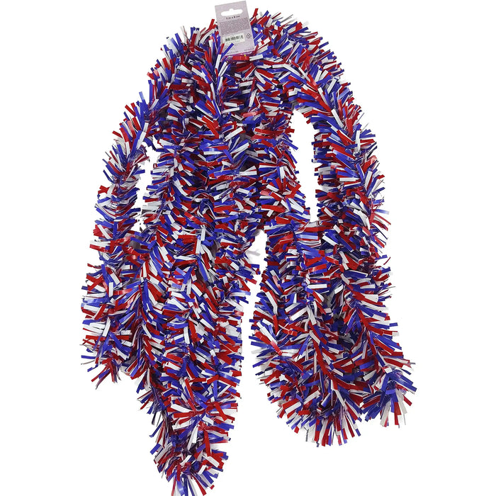 Rood-wit-blauwe folieslinger in verkoop bundel.