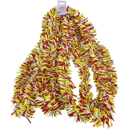 Rood-wit-gele folieslinger in verkoop bundel.