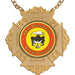 Medaille Bartholo Goud-misty met logo van K.V. de kaieschaiters uit Waik bij FDuurstede.