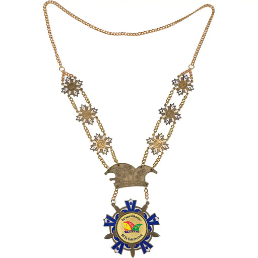 Prinsenketting Marcel met logo  van BS De Schittering.