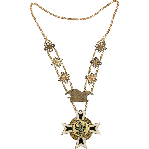 Prinsenketting Marcie met standaard afbeelding van een Carnavals Prins.