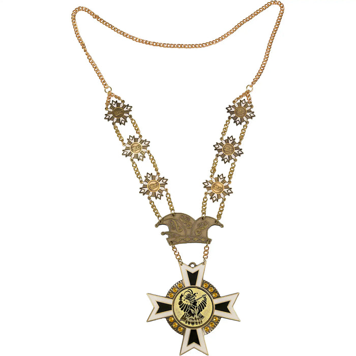 Prinsenketting Marcie met standaard afbeelding van een Carnavals Prins.