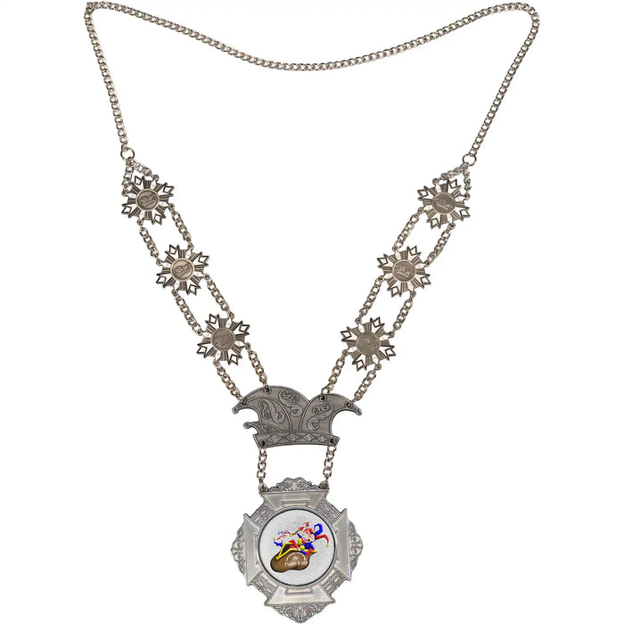 Prinsenketting Mallor met logo  van de Platte Knip.