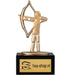 Trofee Leandro boogschieten 18 cm hoog