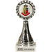 Trofee Lyam 18,5 cm met voorbeeld logo schutterij Doublet Hulten