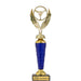 Trofee Melton autosport 28 cm met lauwerkrans en stuurwiel topstuk