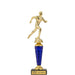 Trofee Melton hardlopen 26,5 cm met goudkleurige hardloper en blauw tussenstuk