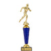 Trofee Melton hardlopen 28,5 cm met goudkleurige hardloper en zwart marmeren voet