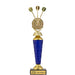 Trofee Melton darten 28 cm met goudkleurig darttopstuk