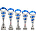 Serie Beker Devran in meerdere maten blauw zilver